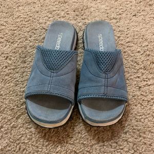 Speedo leather slides